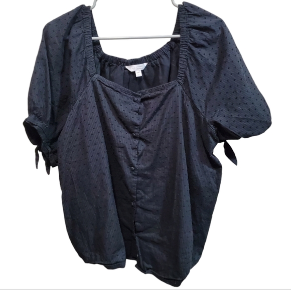 LC Lauren Conrad Tops - Lauren Conrad black shirt